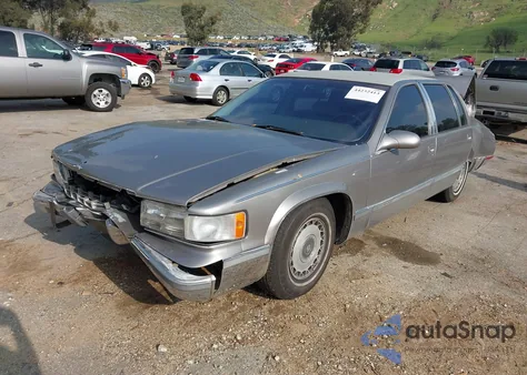 1996 Cadillac Fleetwood Brougham z USA, uszkodzony, nr VIN 1G6DW52P4TR707628